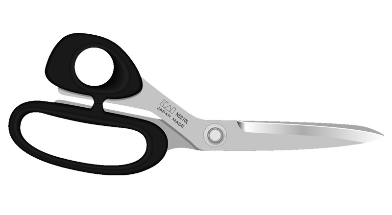 KAI N5220L 8 1/2 Left Handed Sewing Scissors - 4901331501807